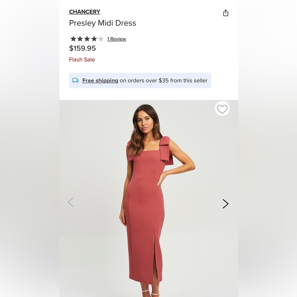 Chancery Tie Shoulder Dress